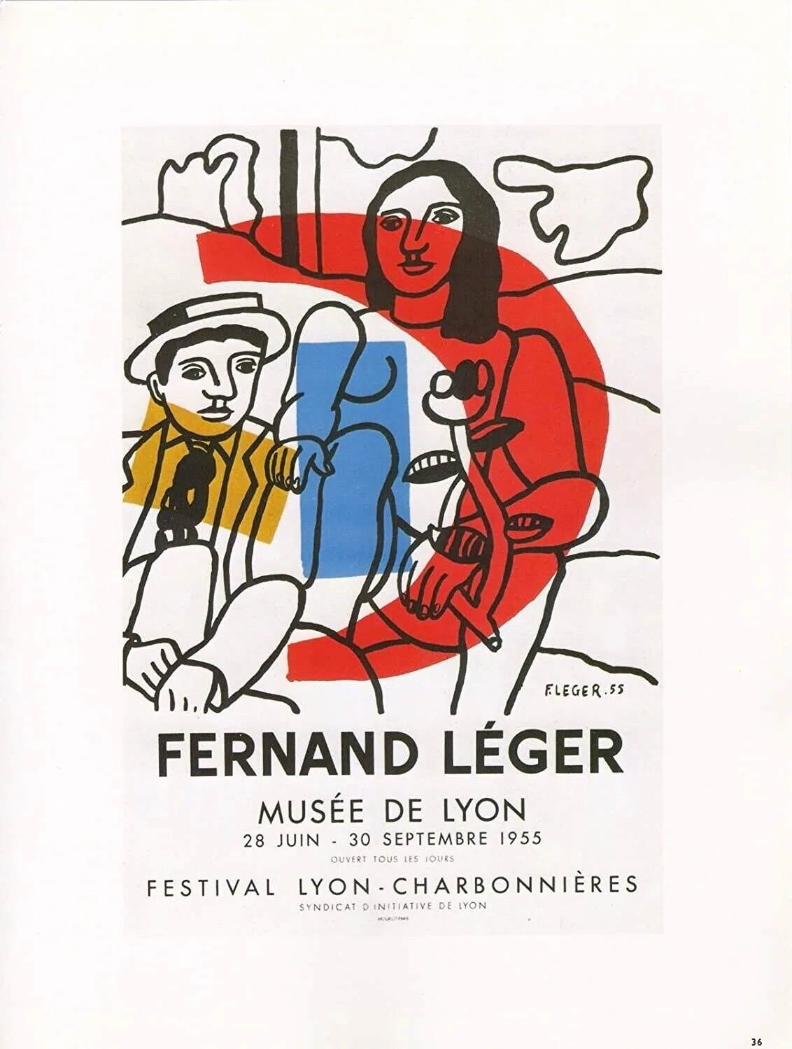 Fernand Leger lithograph Musee de Lyon