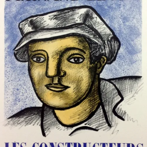 Fernand Leger Lithograph 32 Les constructeurs