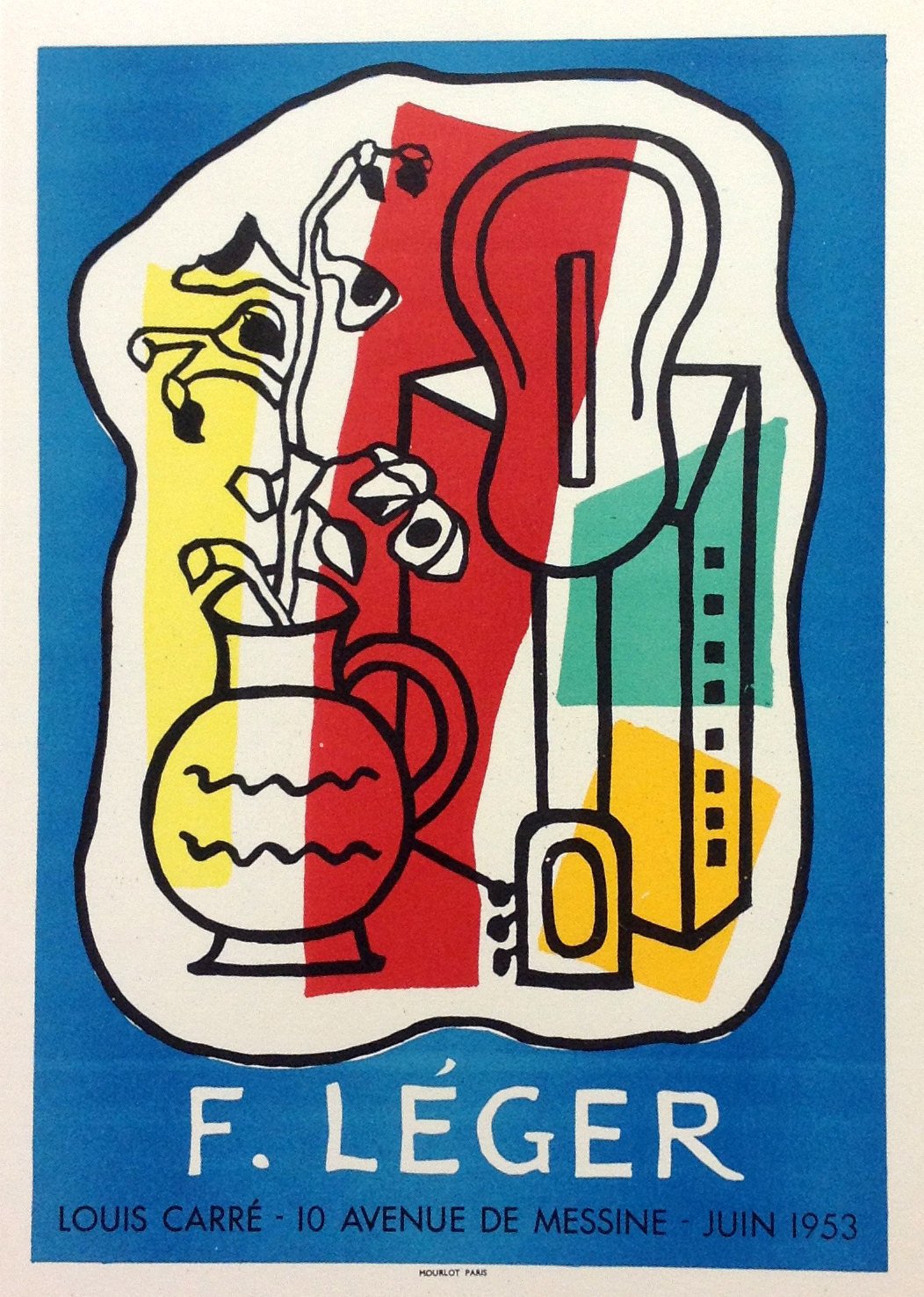 Leger 34, Lithograph Expo 1953, Art in posters