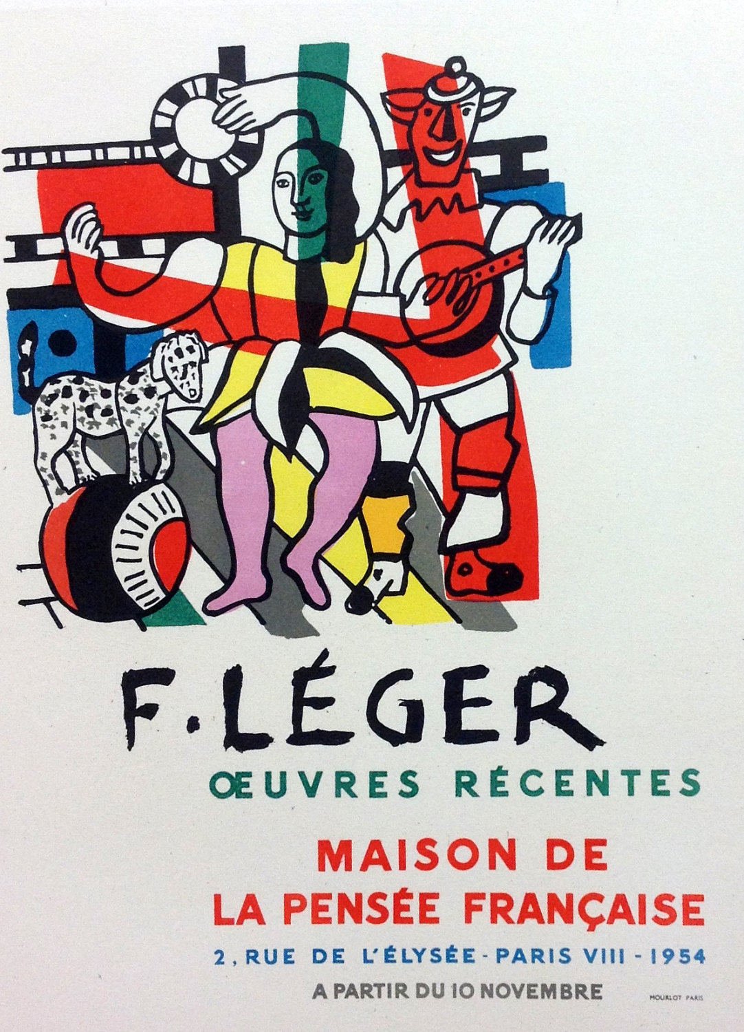Leger Lithograph 37, Oeuvres recentes, 1959