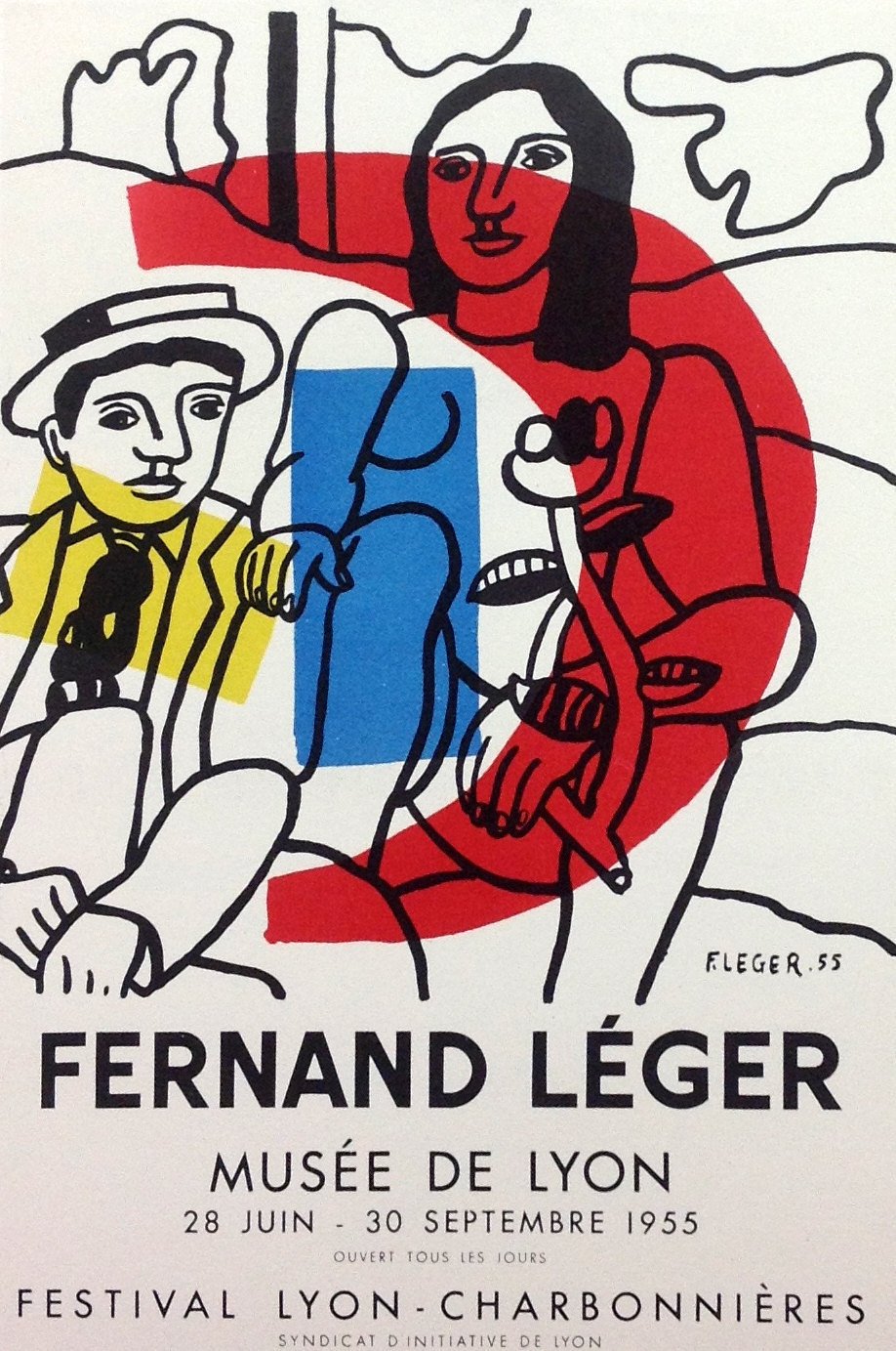 Leger 36, Lithograph for Expo 1956, Mourlot