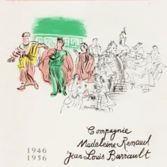 Dufy Lithograph 30, Tragedie comedie, Art in posters