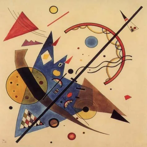 Kandinsky, Arch and Point, Giclee Ltd Edition