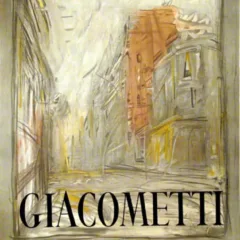 Giacometti Poster Lithograph "Rue d'Alesia"