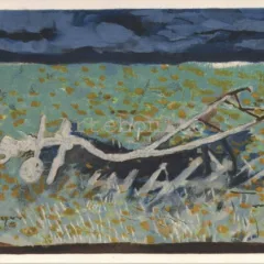 Braque "Le Charrue 1959" Lithograph 1968