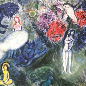 Chagall Poster "Le Paradis"