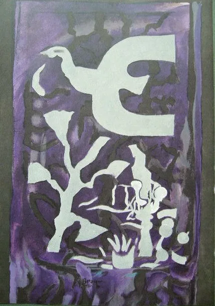 Braque Lithograph DLM printed 1964