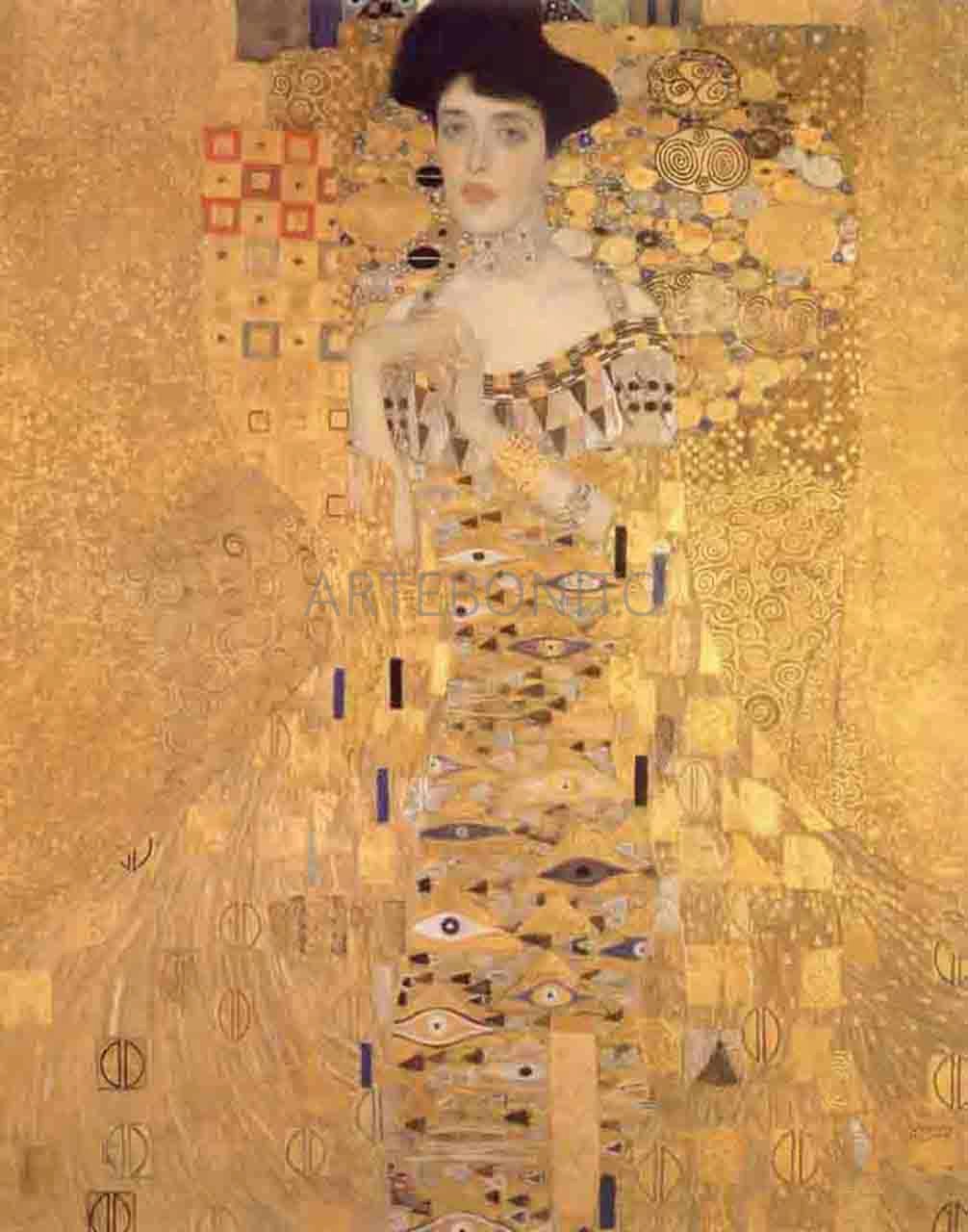 Klimt, Portrait of Adele 1, Limited Edition Giclee