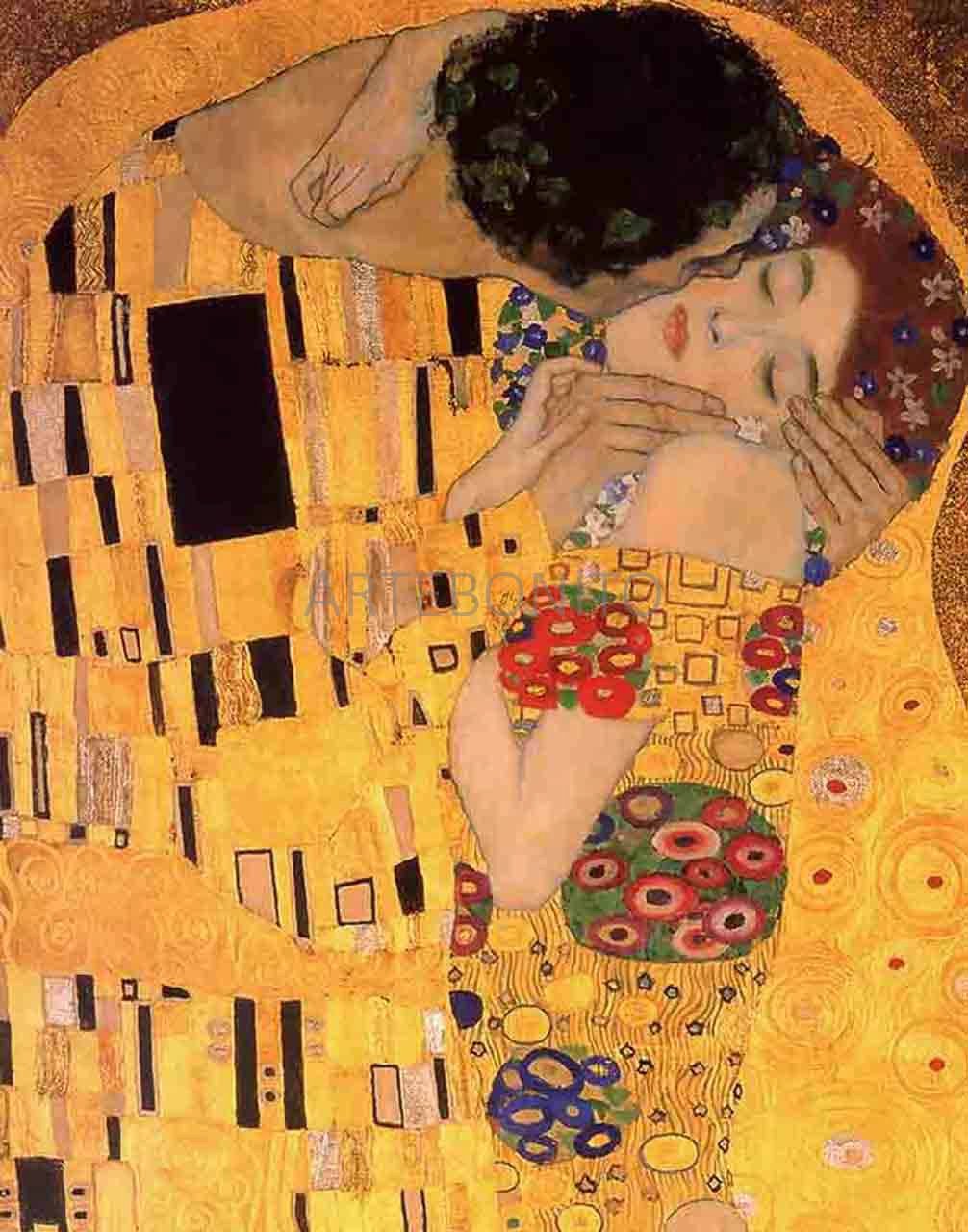 Klimt, The Kiss, Limited Edition Giclee