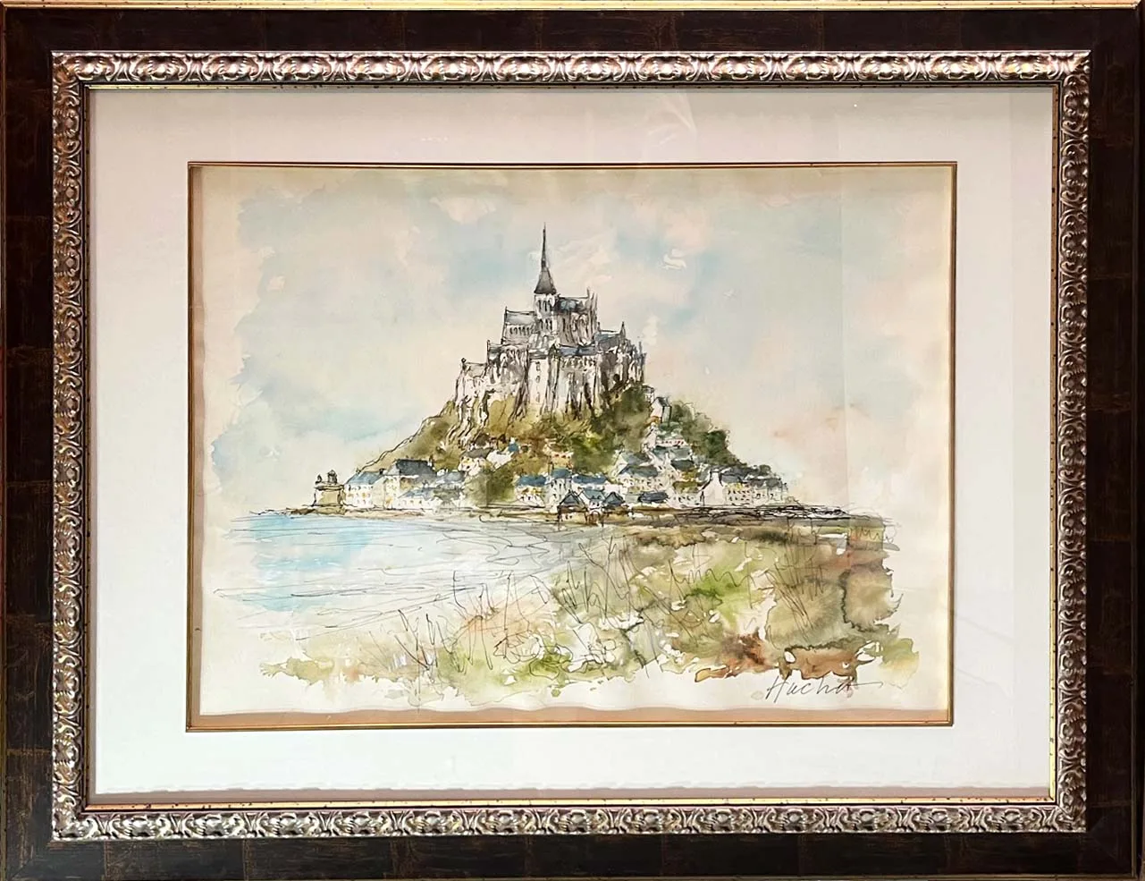 Hurbain huchet watercolor