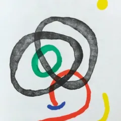 Miro Lithograph "DM02169" DLM 1967