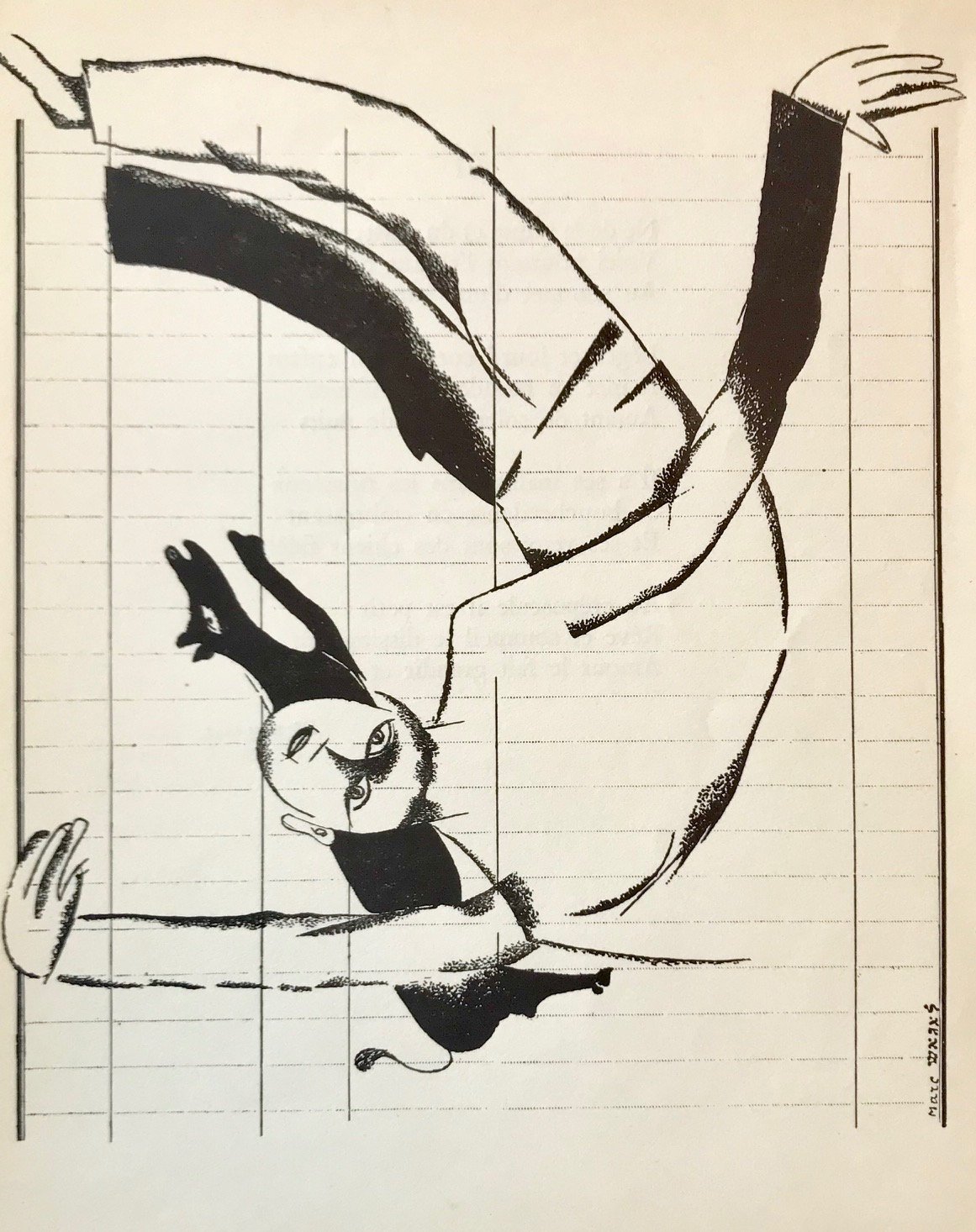 Chagall Lithograph 8, Le dur desir de durer, 1950