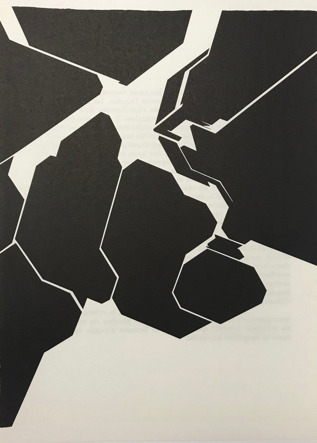 Pablo Palazuelo, Lithograph DM03207, Derriere le Miroir 1974