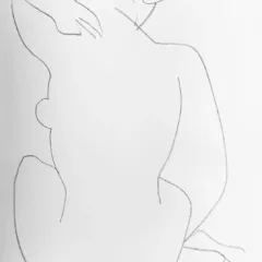 Matisse Henri Lithograph, DM0446, Derriere le Miroir 1952