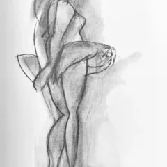 Matisse Henri Lithograph derriere le miroir 1952