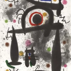 1971 Miro Lithograph DM02195, Derriere le Miroir