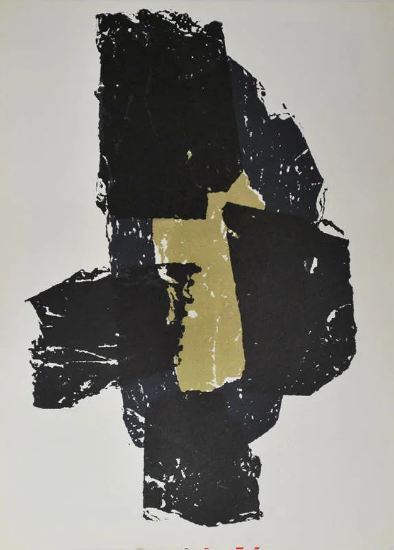 Ubac original Lithograph 'DM05105' 1958