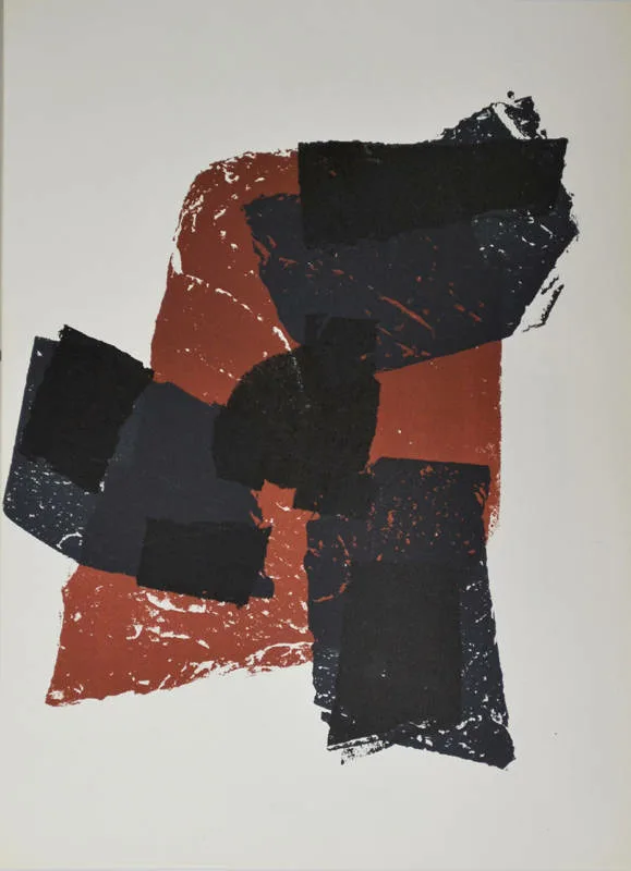 Ubac, Lithograph DM02105, Derriere le Miroir 1958