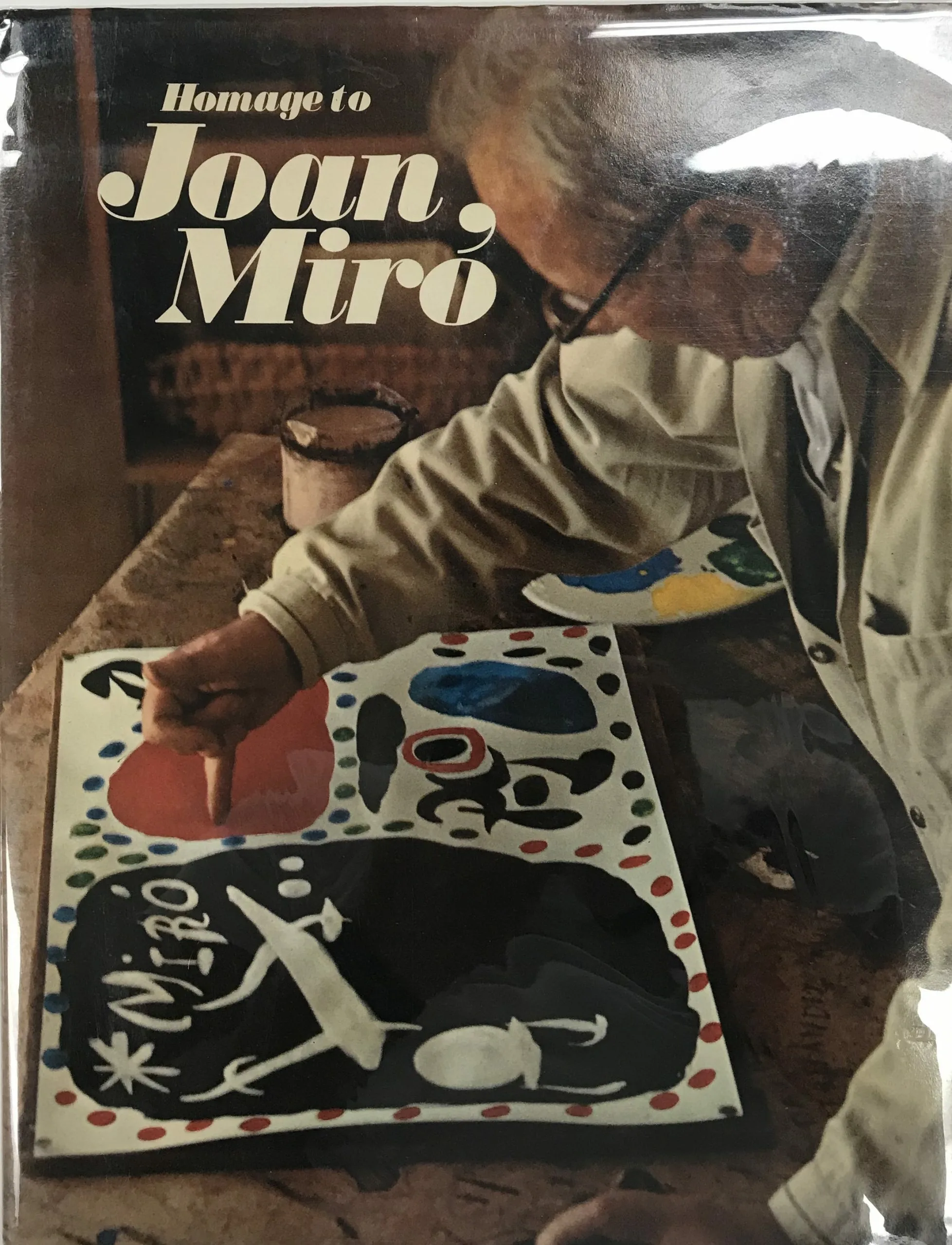 Book, Homage to Joan Miro, XX Siecle, contains 1 Lithograph