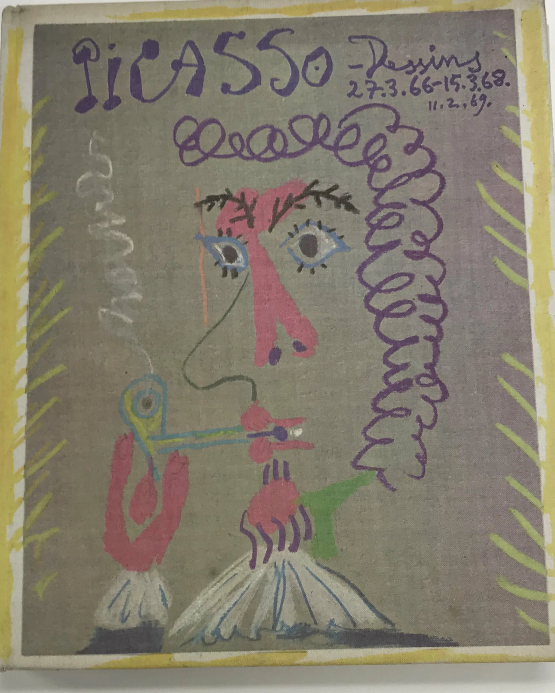 Book Pablo Picasso Dessins 1966 -1968