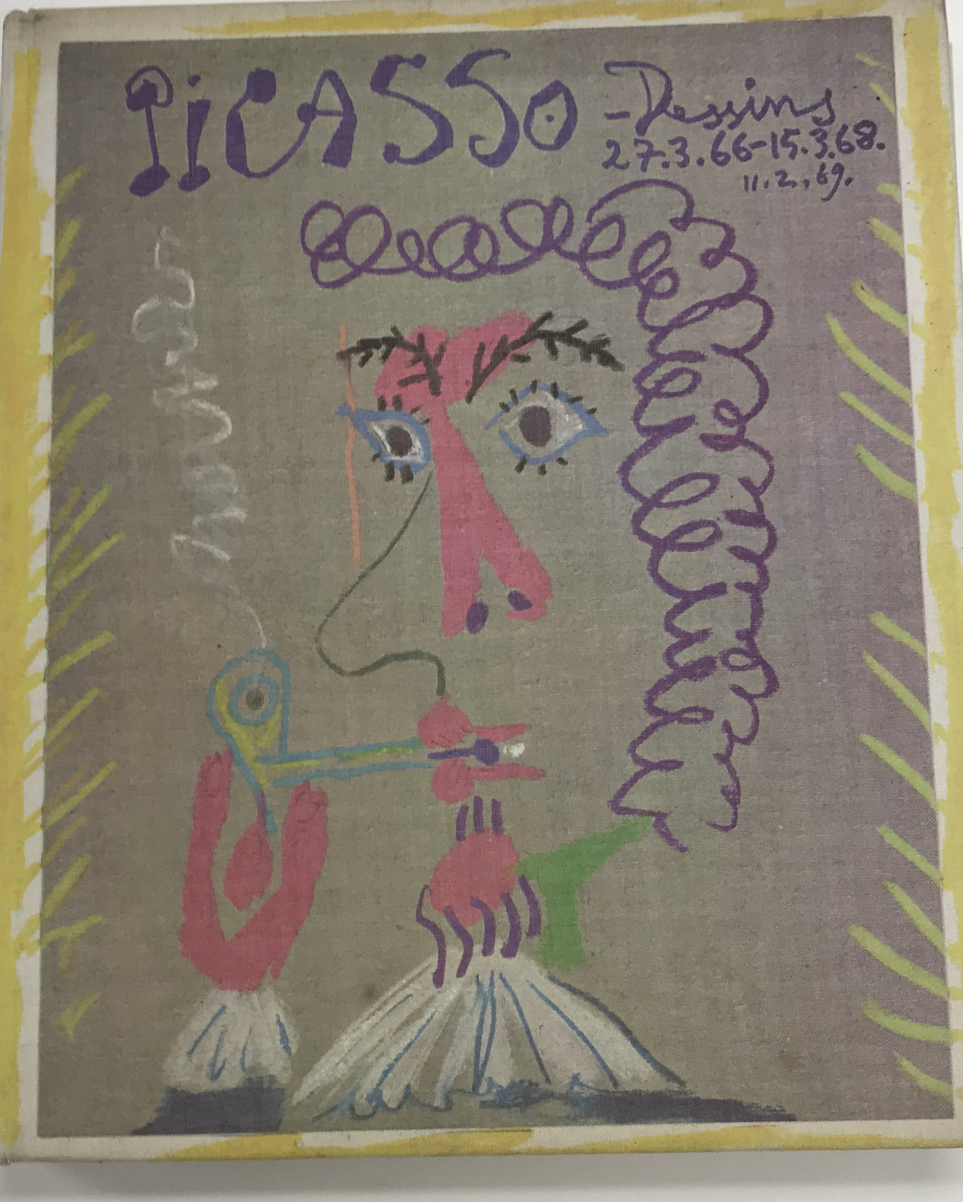 Book Pablo Picasso Dessins 1966 -1968