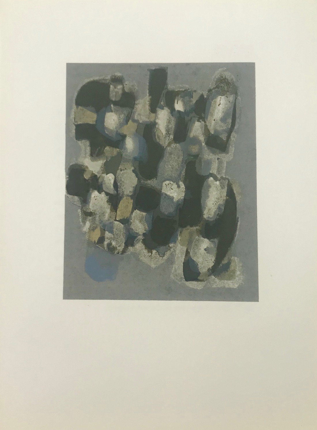 Ubac, Lithograph DM06130, Derriere le Miroir 1961