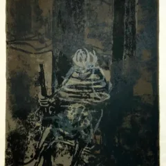 Paul Guiramand, Lithograph 1962, Untitled 3