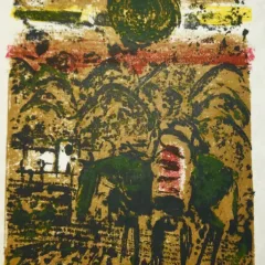 Paul Guiramand, Lithograph 1962, Untitled 10