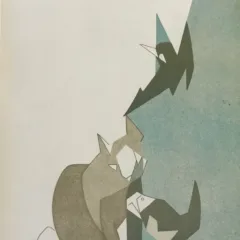 Andre Beaudin Original Lithograph 2, 1961