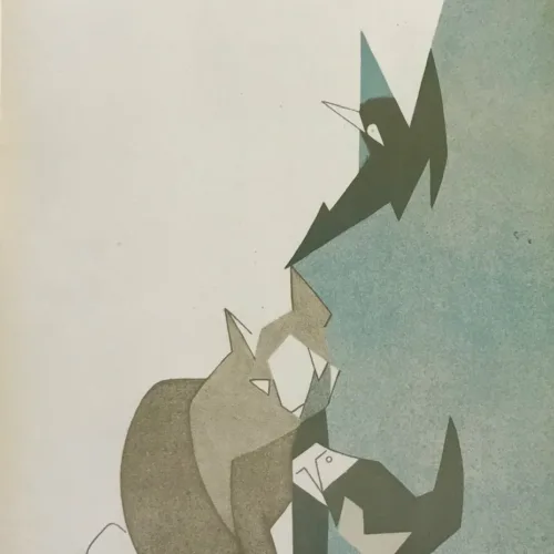 Andre Beaudin Original Lithograph 2, 1961