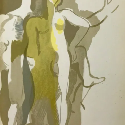 Andre Beaudin Original Lithograph 4, 1961