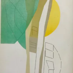 Andre Beaudin Original Lithograph 5, 1961