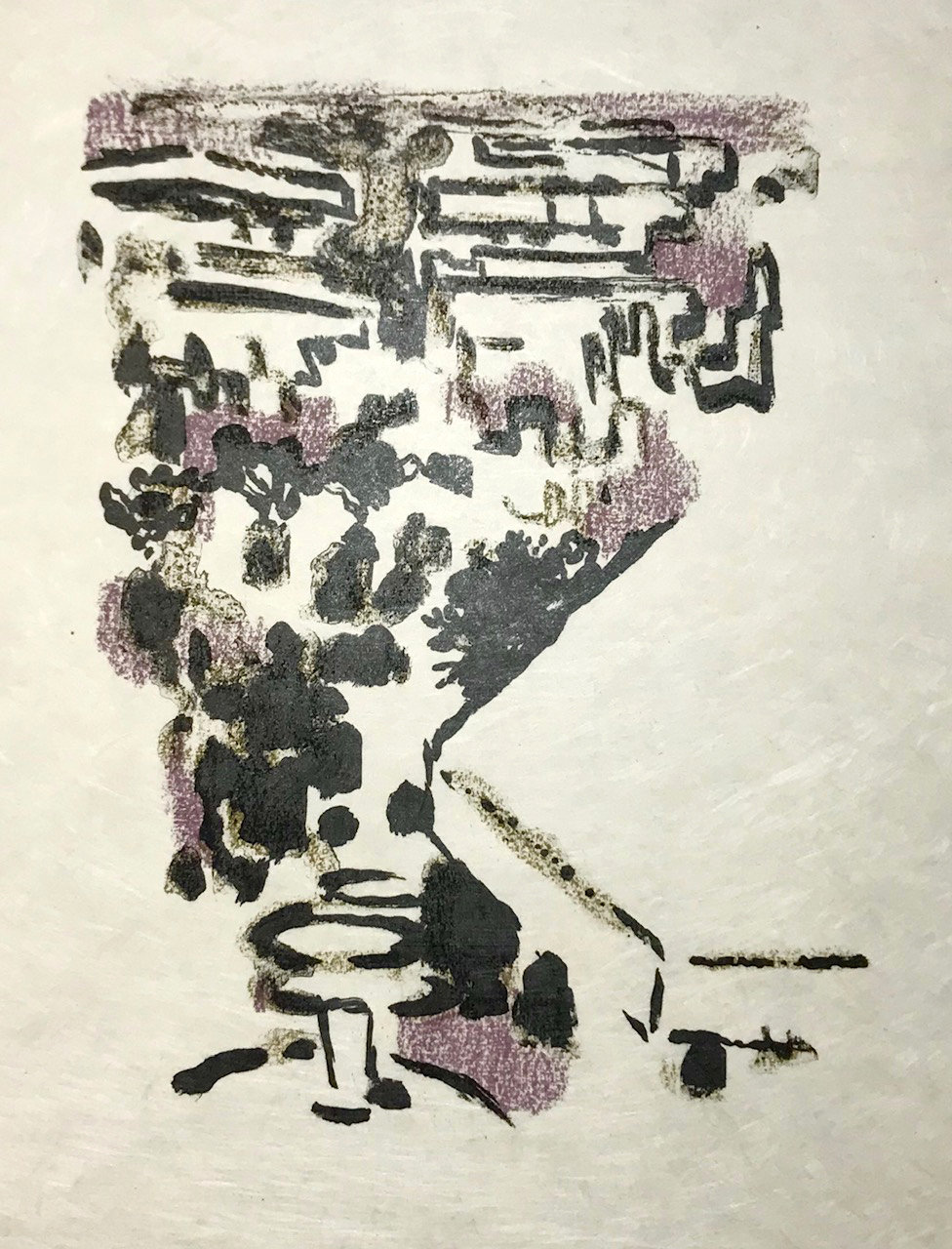 Alexandre Garbell Lithograph 10, Mourlot 1962