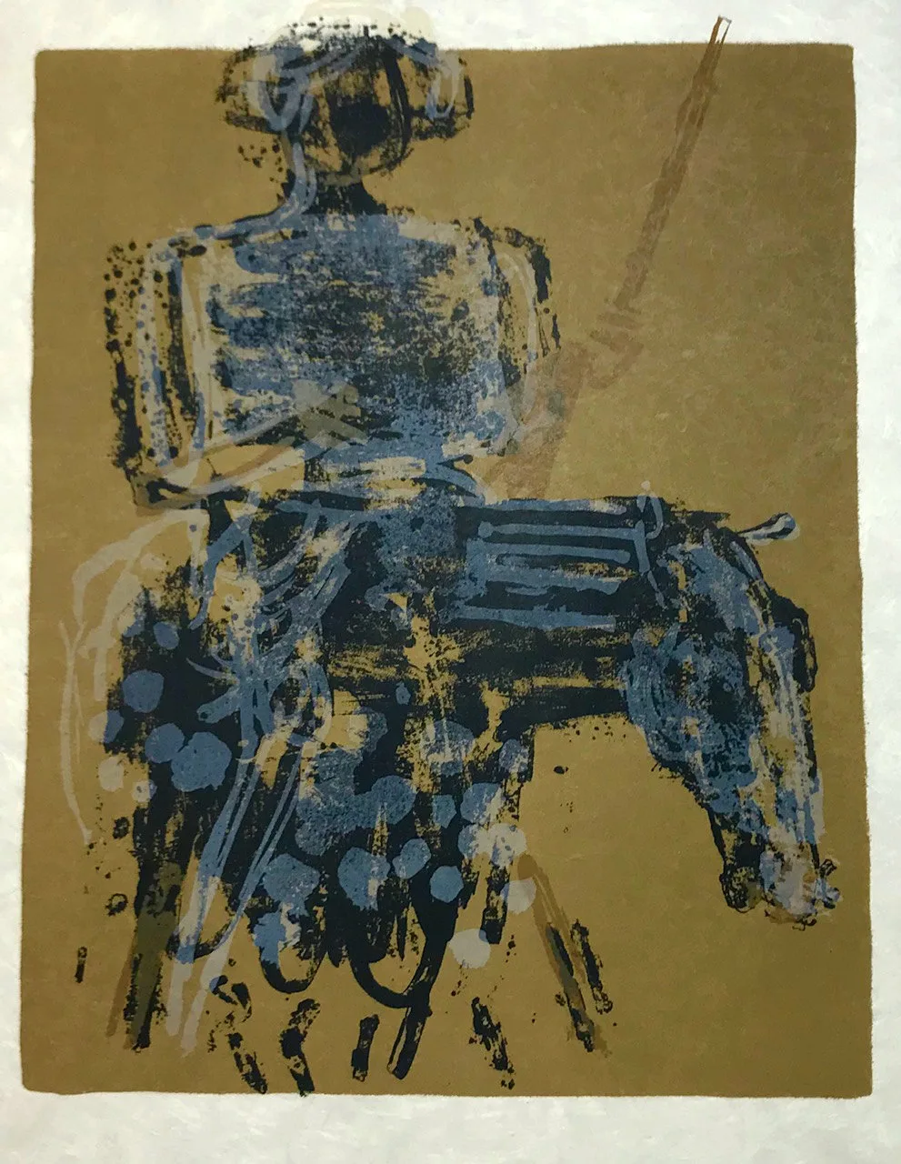 Paul Guiramand, Lithograph 1962, Untitled 5