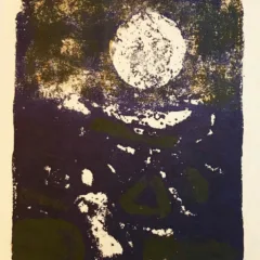 Paul Guiramand, Lithograph 1962, Untitled 13
