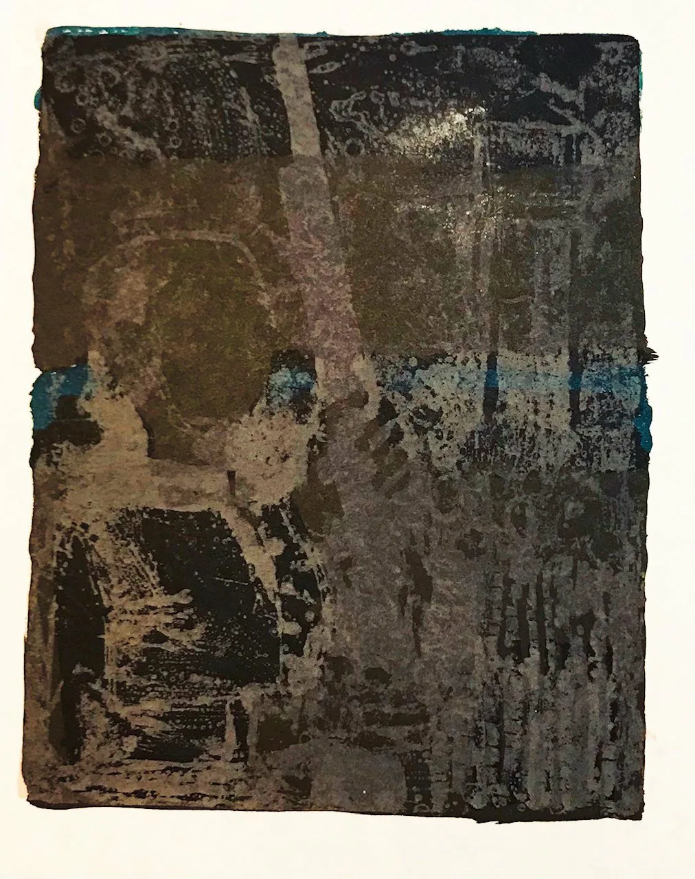 Paul Guiramand, Lithograph 1962, Untitled 15