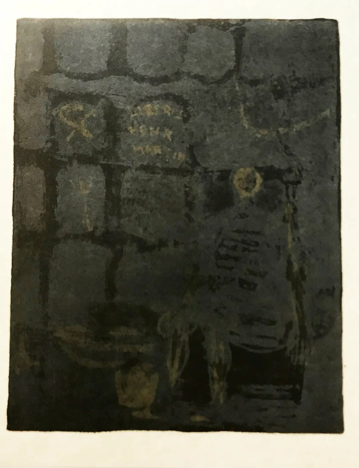 Paul Guiramand, Lithograph 1962, Untitled 17