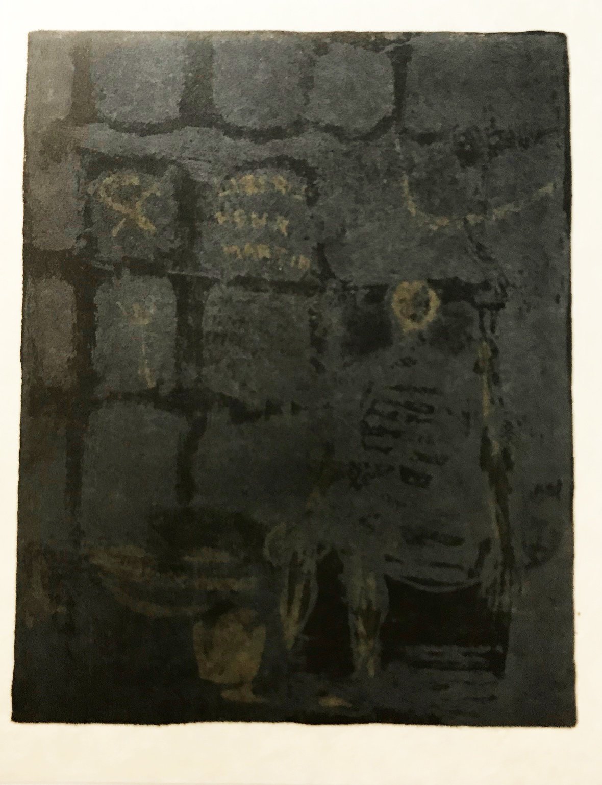 Paul Guiramand, Lithograph 1962, Untitled 17