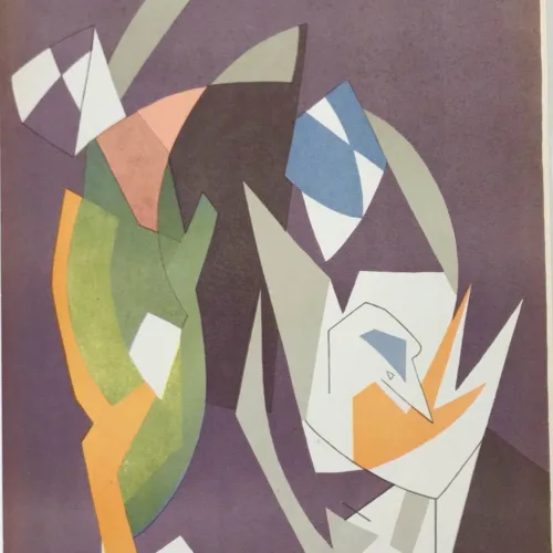 Andre Beaudin Original Lithograph 6, 1961