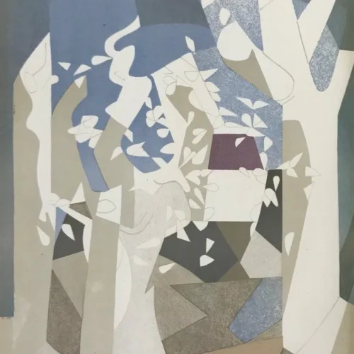 Andre Beaudin original Lithograph 7, 1961