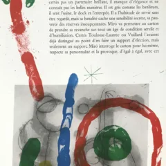 Miro Original Lithograph DM15151 Derriere le Miroir 1965