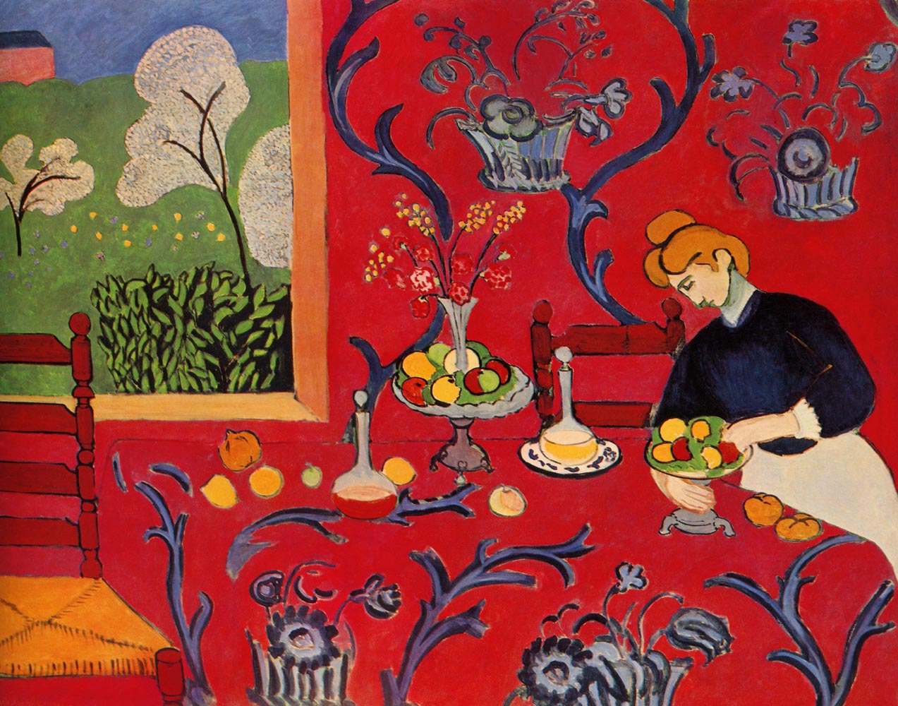 Henri Matisse Harmony in red