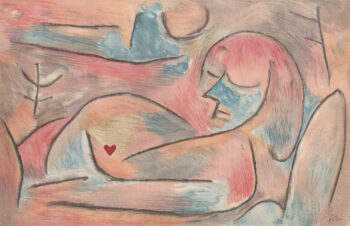 Paul Klee lithograph Winter Verve 1938