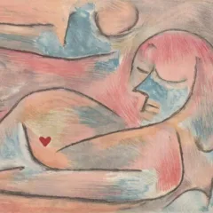 Paul Klee lithograph Winter Verve 1938