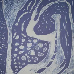 Dominique Labauvie, Lithograph N8-3, Noise 1988
