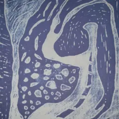 Dominique Labauvie, Lithograph N8-3, Noise 1988