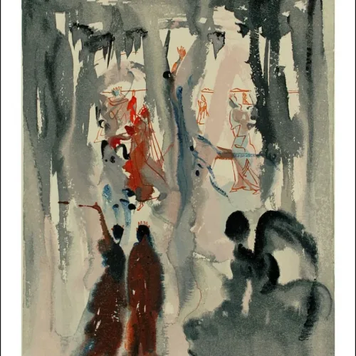 1960 Salvador Dali Paradise 13 Thus the earth was created