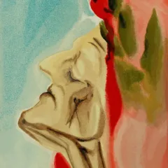 Salvador Dali woodcut Paradise 7 Dante's new doubt