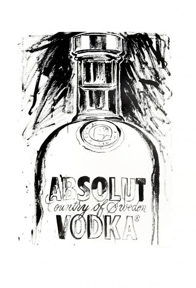 1999 Andy Warhol Print, Absolut VodKa 5 Pop Art