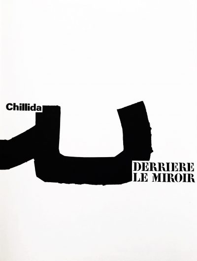 Chillida Original Lithograph DM01204f Derriere Le Miroir 1973